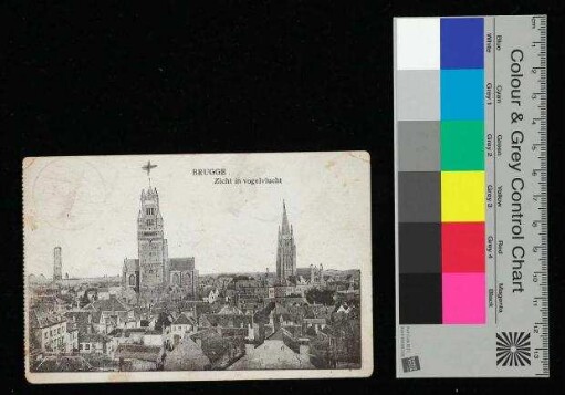 Brugge, Zicht in vogelvlucht