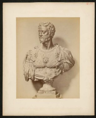 Nationalmuseum Bargello (Museo Nazionale del Bargello), Florenz: Ansicht, Büste von Großherzog Cosimo I.