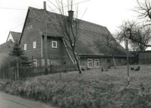 Malschendorf-Krieschendorf, Krieschendorfer Straße 4. Wohnstallhaus (um 1850)