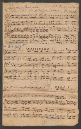 Geist der Gnaden senke dich; V (3), orch, bc