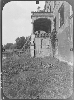 Bad Muskau, Ruine des Neuen Schlosses