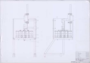 Zusammenbauzeichnung F1 (Fermenter PDH 1)