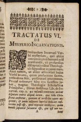 1-34, Articulus I.