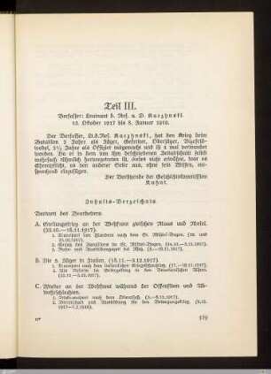 Inhaltsverzeichnis