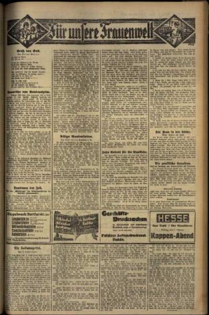 Dritte Ausgabe vom Freitag, den 07. Februar 1930.