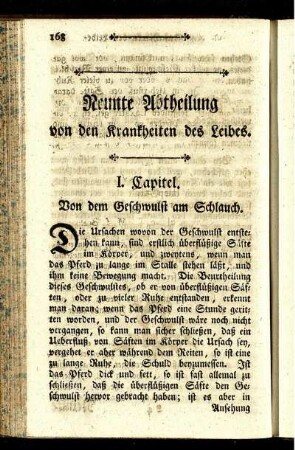 I. Capitel. Von dem Geschwulst am Schlauch.