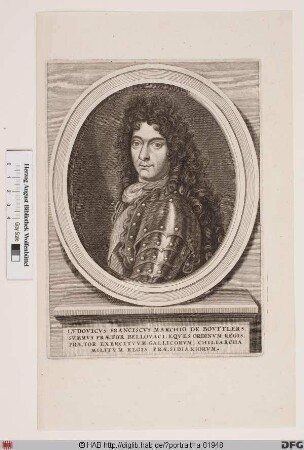 Bildnis Louis-François de Boufflers (1695 duc)