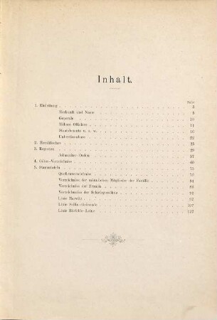 Zur Geschichte der Familie von der Marwitz : Regesten, Stammtafeln u. a. Materialien