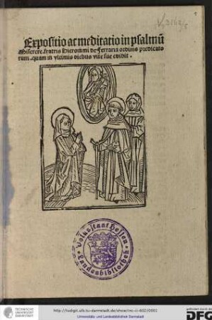 Expositio in Psalmum L (51) "Miserere mei Deus"