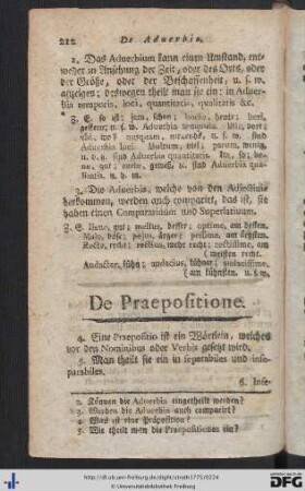 De Praepositione.