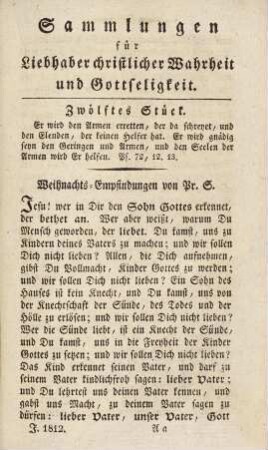 361-392, Zwölftes Stück
