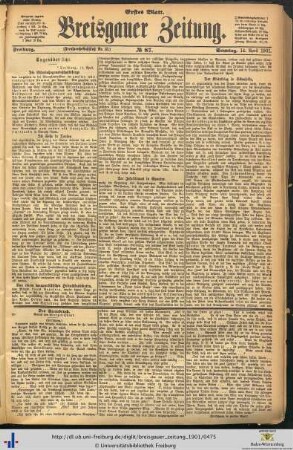14.04.1901 (Erstes Blatt)
