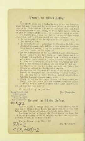 Vorwort zur fünften Auflage
