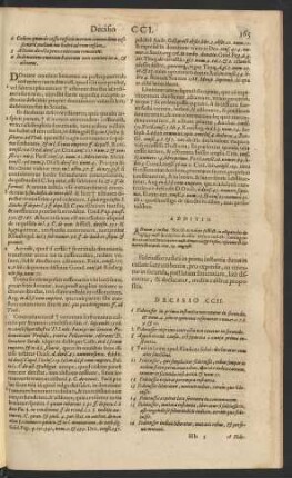 Decisio CCII.