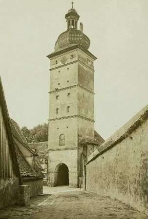 Dinkelsbühl, Segringer Tor, Stadtseite