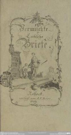Vermischte Critische Briefe