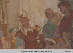 Zyklus mit Martyrien der Apostel und Tugendallegorien : Martyrium des Heiligen Thomas