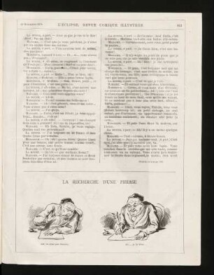 La recherche d'une phrase