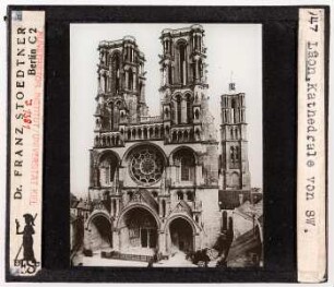 Laon: Kathedrale, Westfassade