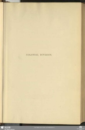 Colonial Division