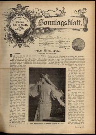 Ausgabe vom Sonntag, den 26. Juli 1903.