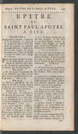 Epitre De Saint Paul Apotre A Tite