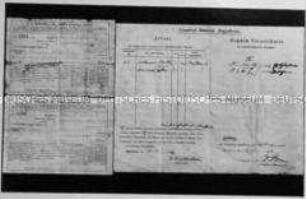 Dokumente des Norddeutschen Lloyd