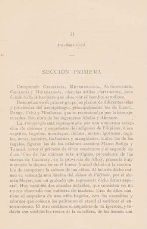 Sección Primera