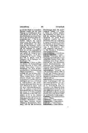 Lehrerfortbildung, s. Fortbildung.