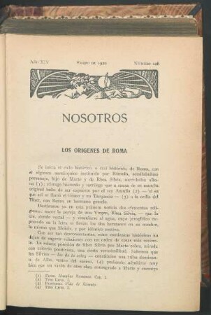 Los orígenes de Roma