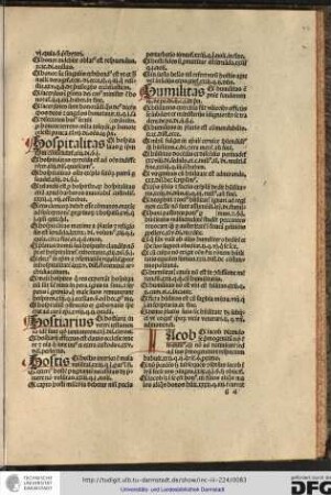 Quod hospitalitas per ipsum Christum comendatur...