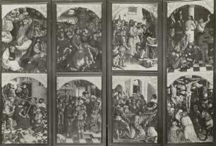 Hochaltar in geschlossenem Zustand