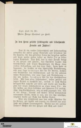 Leichenpredigt