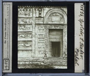 Spoleto, S. Pietro : Portal