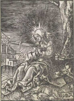 Mater dolorosa, Blatt 45 (von 66) aus der Serie "Die Kleine Passion"
