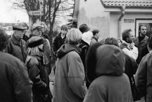 Ausstellung "Zwangsarbeiterlager Wiesenfeld" im Schulzentrum Glinde: Führung durch das ehemalige "Lager Wiesenfeld"