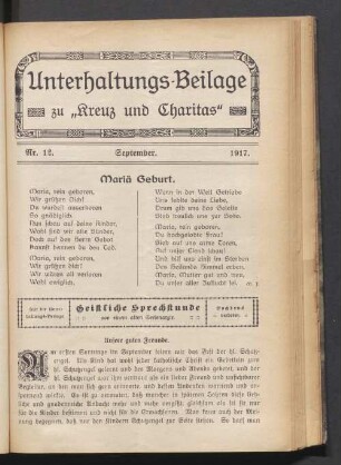 Nr. 12. September. 1917