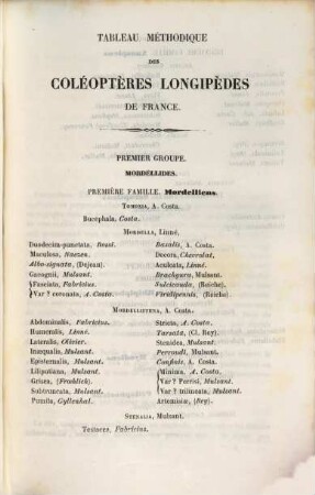 Histoire Naturelle des Coléoptères de France, [8]. Longipèdes