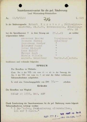Wurster, Robert