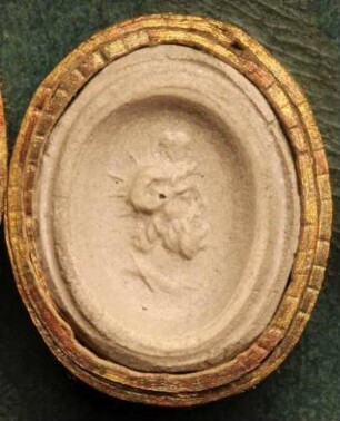 Kopf des Jupiter Serapis Ammon (Daktyliothek, Supplement)