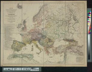 Les Pays Et Les Peuples De L'Europe de L'Asie Anterieure Et De Berbérie Dans Leur État Actuel : Formant IV Planches. Planche Ethnologique