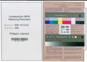 Entnazifizierung Heinrich Philippin , geb. 19.08.1905 (Milchhaendler)