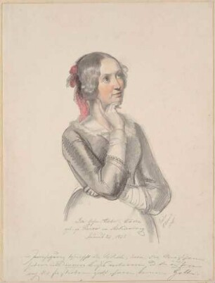 Bildnis Hahn-Hahn, Ida, Gräfin (1805-1880), Schriftstellerin