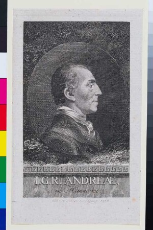 Porträt Johann Gerhard Reinhard Andreae