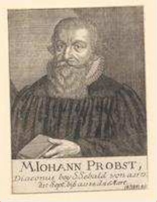 Johann Probst, Diakon bei St. Sebald