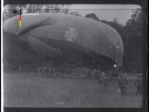 Bei einer Luftschifferabteilung im Westen (1918)