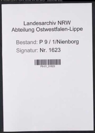Sterberegister Standesamt Nienborg