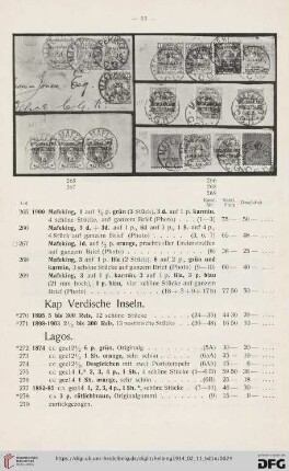 Kap Verdische Inseln (Nr. 270-271)