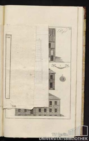 Bl. 9, No. VIII. 2te Etage, Dachbalkenlage.