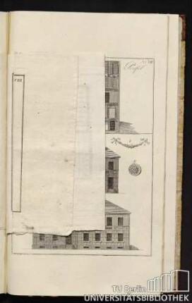 Bl. 9, No. VIII. 2te Etage, Dachbalkenlage.